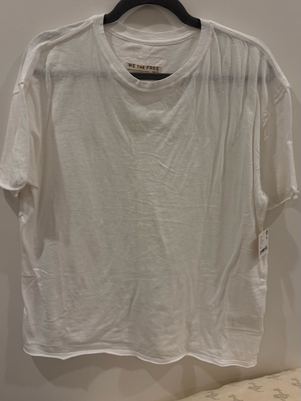 FP Oversized White Crewneck T-Shirt